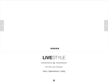 Tablet Screenshot of livestyle.com